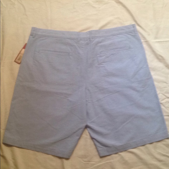 Merona flat front blue shorts - Picture 2 of 8